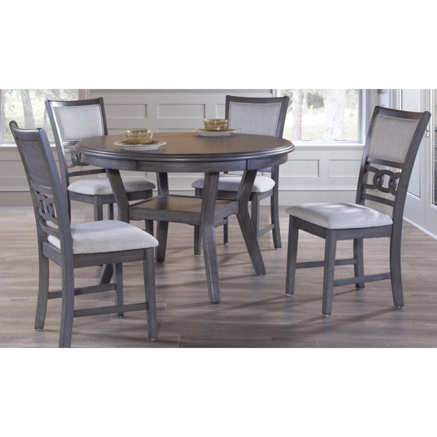 Round Dining Table Set - 5 PC - HER Home Design Boutique